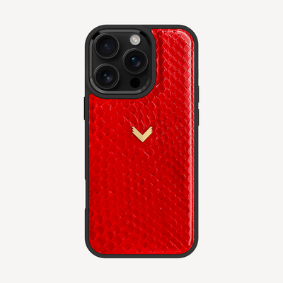 Husa Telefon iPhone 16 Pro, Piele Piton