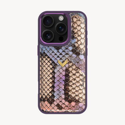 Husa Telefon iPhone 16 Pro, Piele Piton
