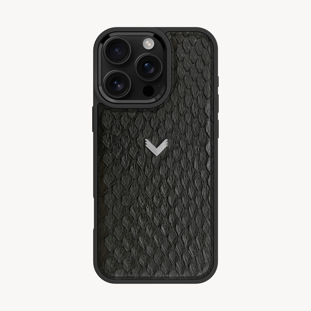 Husa Telefon iPhone 16 Pro, Piele Piton