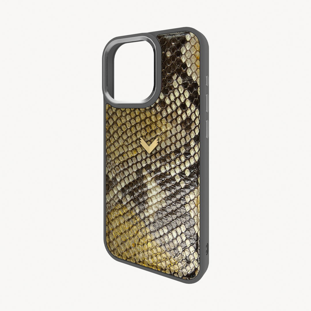 Husa Telefon iPhone 16 Pro, Piele Piton