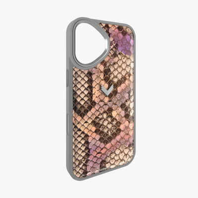 Husa Telefon iPhone 17, Piele Piton