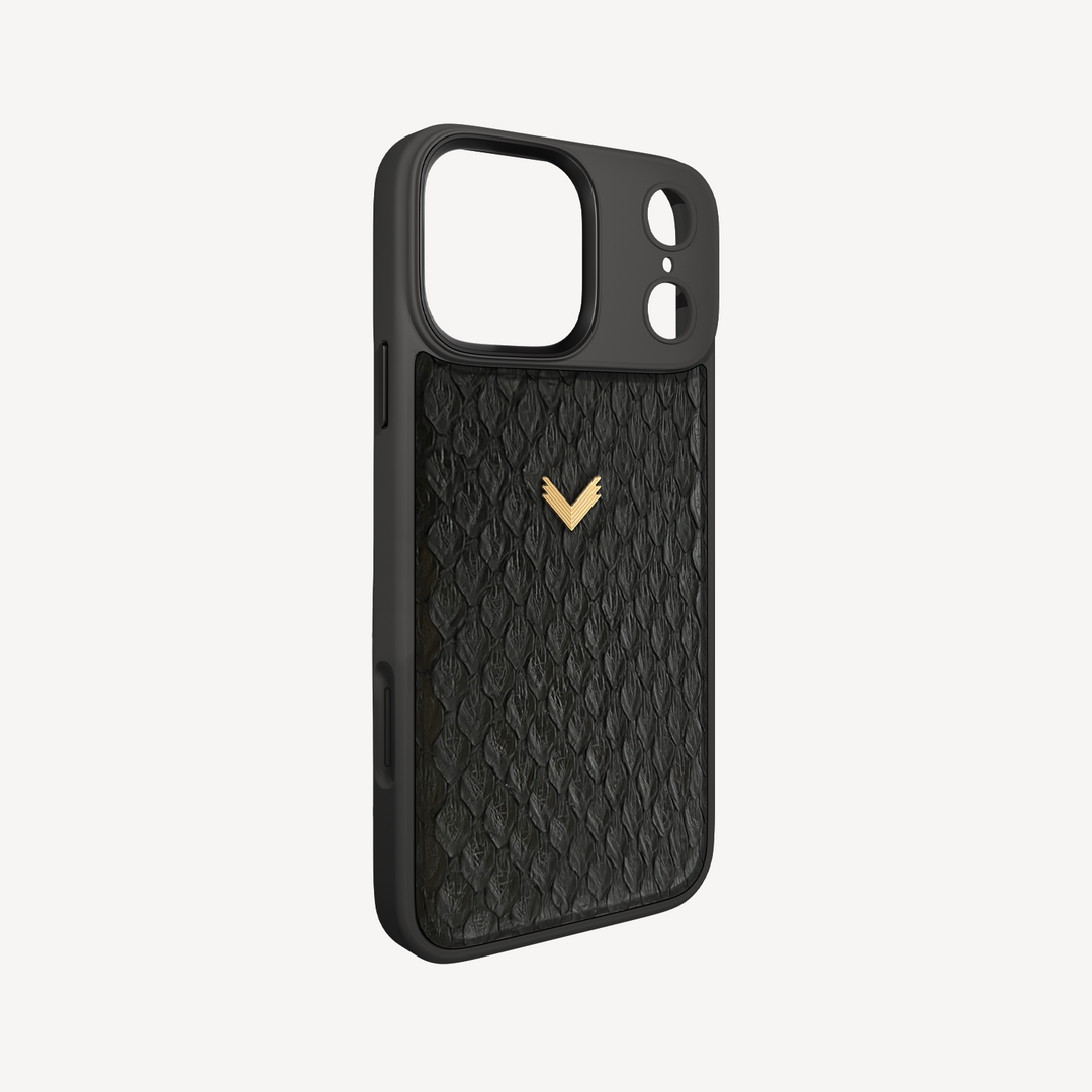 Husa Telefon iPhone 17 Pro, Piele Piton