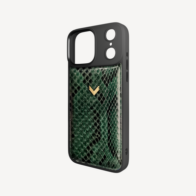 Husa Telefon iPhone 17 Pro, Piele Piton