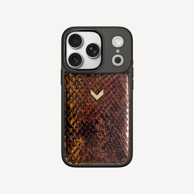 Husa Telefon iPhone 17 Pro, Piele Piton