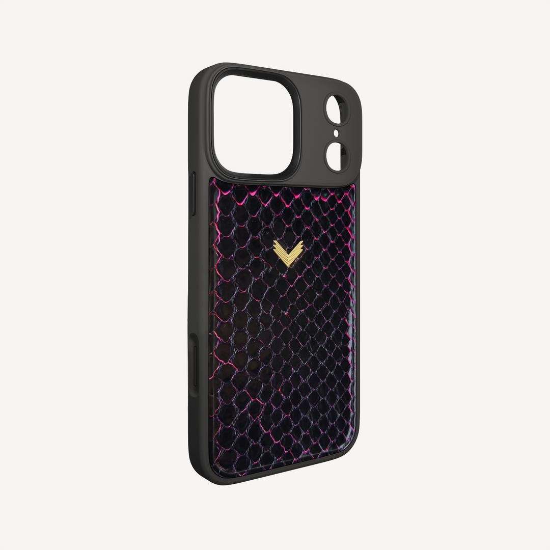 Husa Telefon iPhone 17 Pro, Piele Piton