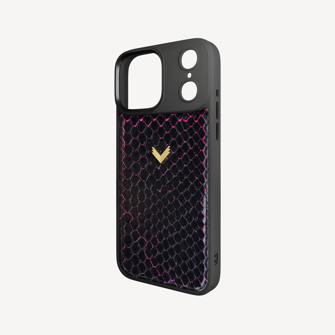Husa Telefon iPhone 17 Pro, Piele Piton