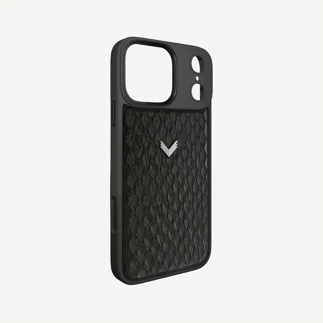 Husa Telefon iPhone 17 Pro, Piele Piton