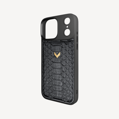 Husa Telefon iPhone 17 Pro Max, Piele Piton