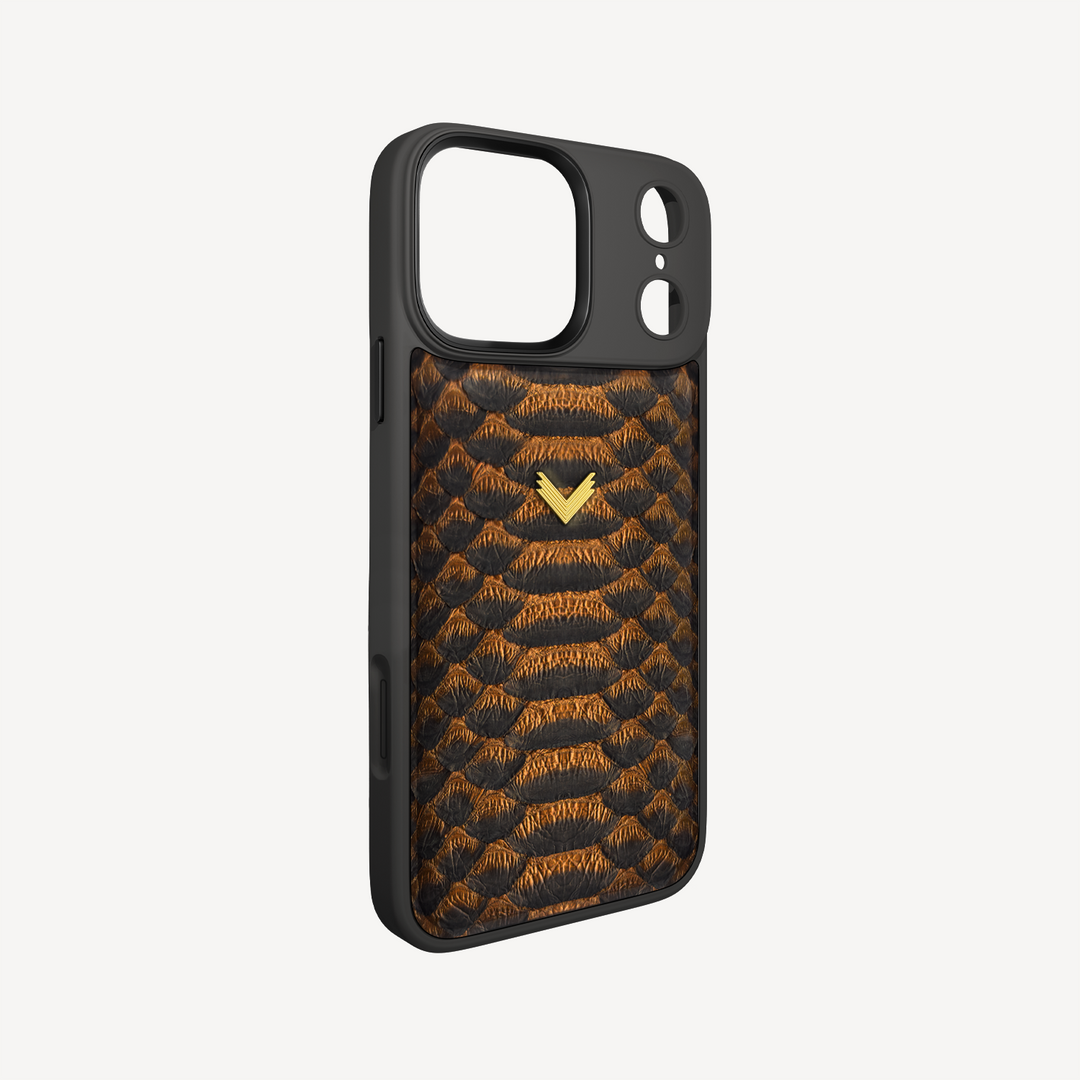 Husa Telefon iPhone 17 Pro Max, Piele Piton