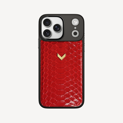 Husa Telefon iPhone 17 Pro Max, Piele Piton