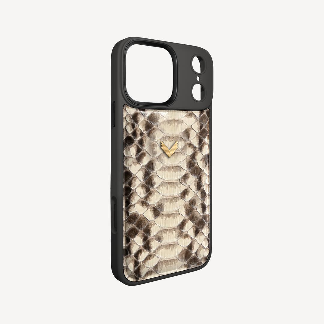 Husa Telefon iPhone 17 Pro Max, Piele Piton
