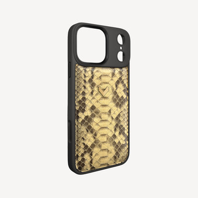 Husa Telefon iPhone 17 Pro Max, Piele Piton