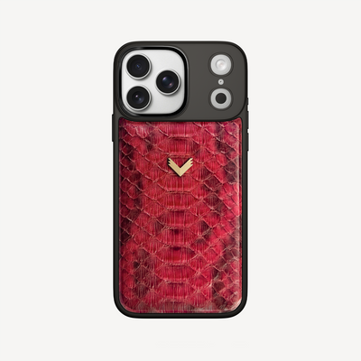 Husa Telefon iPhone 17 Pro Max, Piele Piton