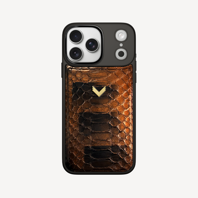 Husa Telefon iPhone 17 Pro Max, Piele Piton