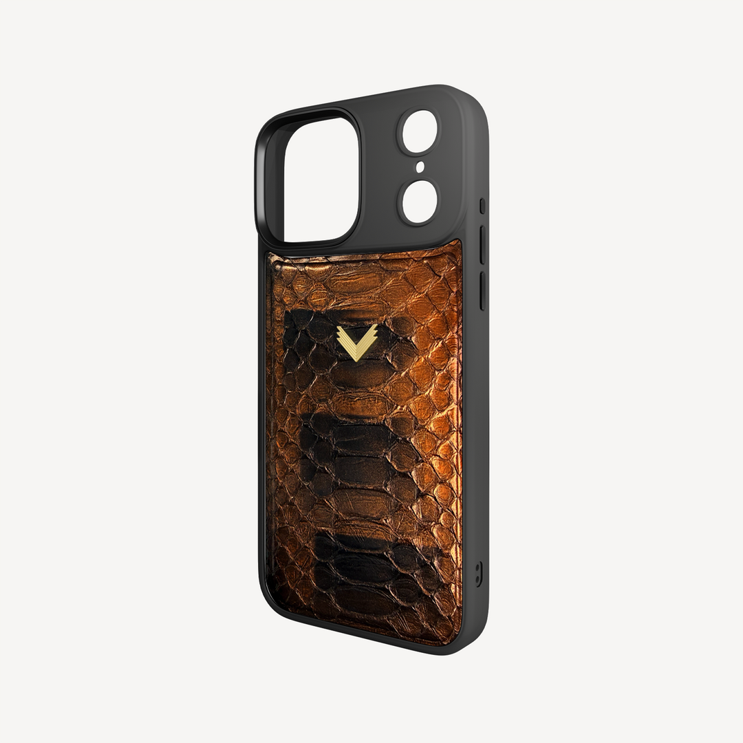 Husa Telefon iPhone 17 Pro Max, Piele Piton