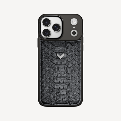 Husa Telefon iPhone 17 Pro Max, Piele Piton