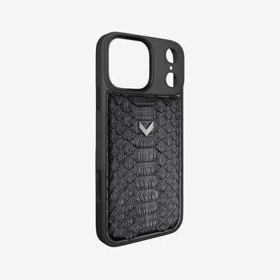 Husa Telefon iPhone 17 Pro Max, Piele Piton