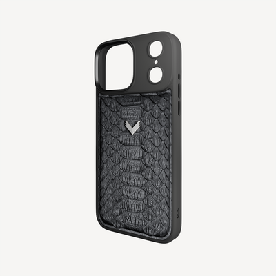 Husa Telefon iPhone 17 Pro Max, Piele Piton