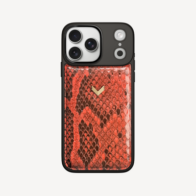 Husa Telefon iPhone 17 Pro Max, Piele Piton