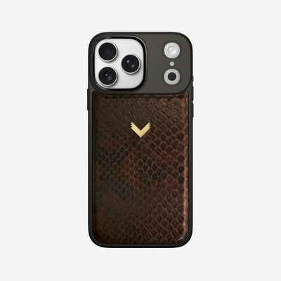 Husa Telefon iPhone 17 Pro Max, Piele Piton