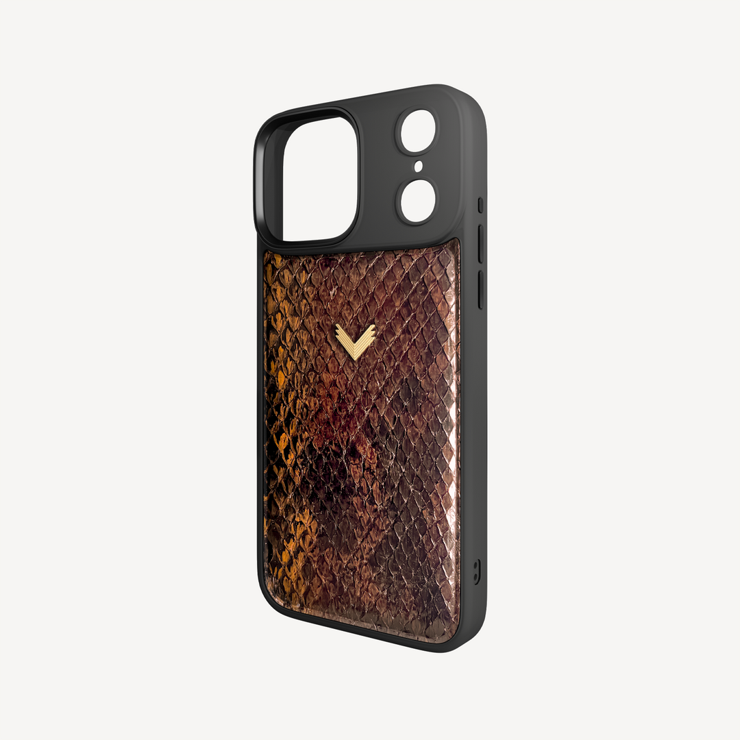 Husa Telefon iPhone 17 Pro Max, Piele Piton