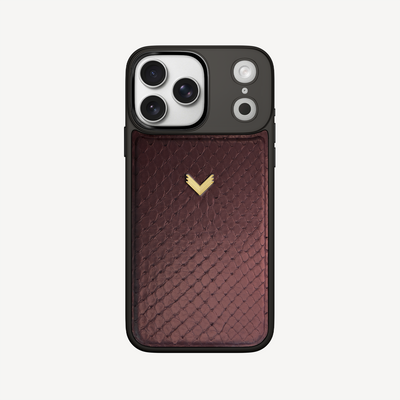 Husa Telefon iPhone 17 Pro Max, Piele Piton