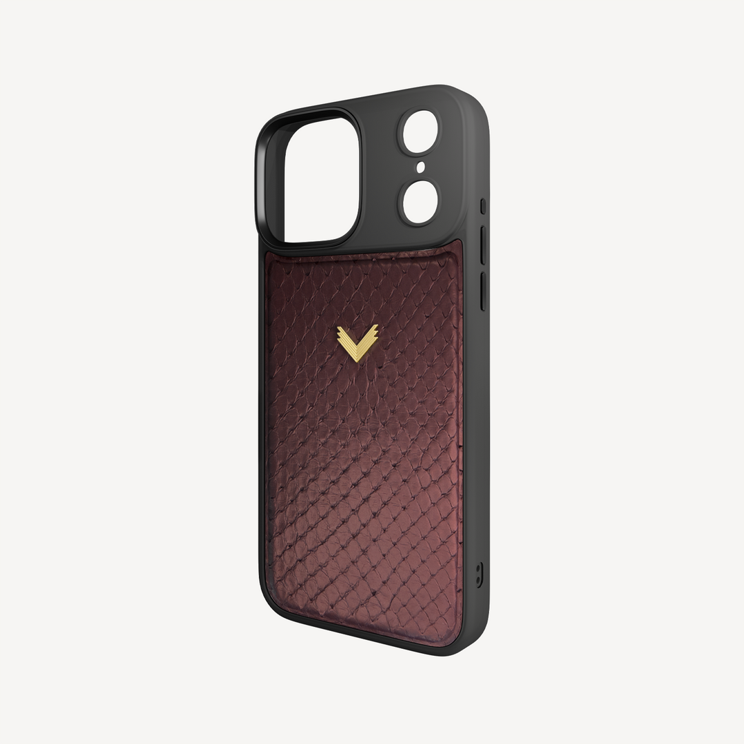 Husa Telefon iPhone 17 Pro Max, Piele Piton