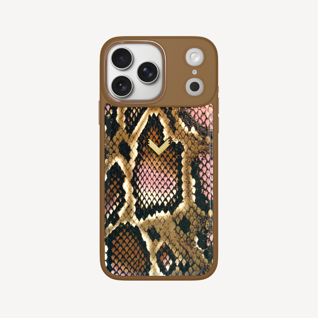 Husa Telefon iPhone 17 Pro Max, Piele Piton