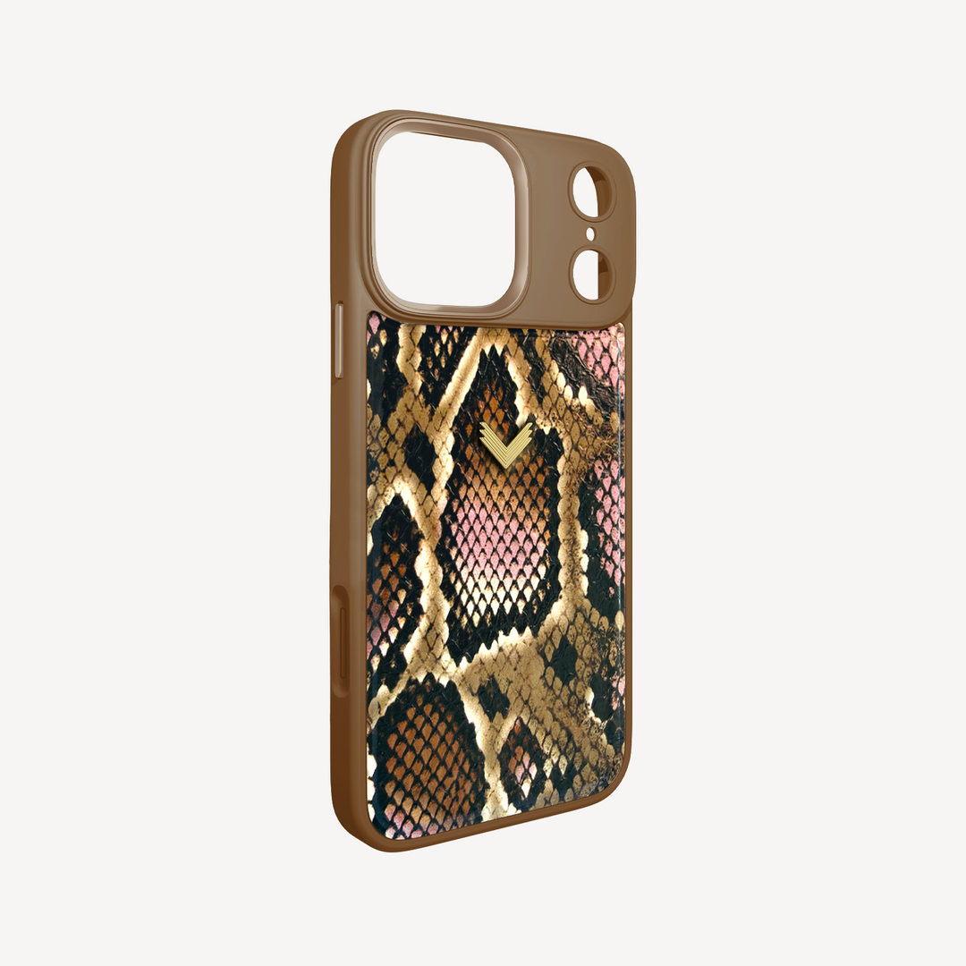 Husa Telefon iPhone 17 Pro Max, Piele Piton