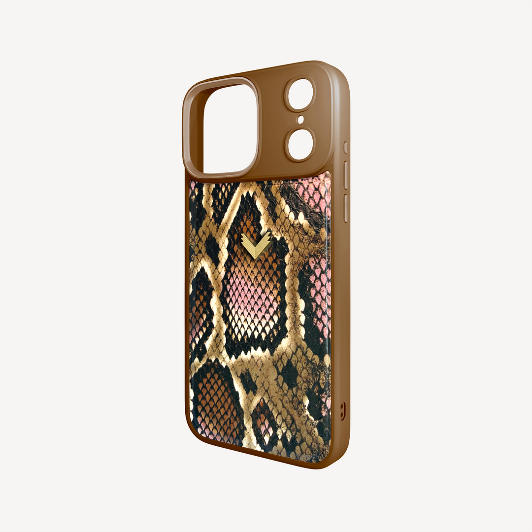 Husa Telefon iPhone 17 Pro, Piele Piton