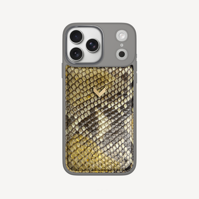 Husa Telefon iPhone 17 Pro Max, Piele Piton