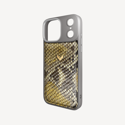 Husa Telefon iPhone 17 Pro Max, Piele Piton