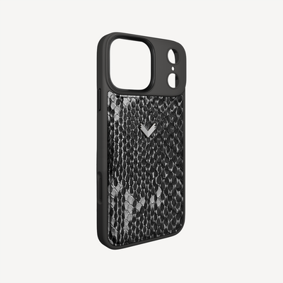 Husa Telefon iPhone 17 Pro, Piele Piton