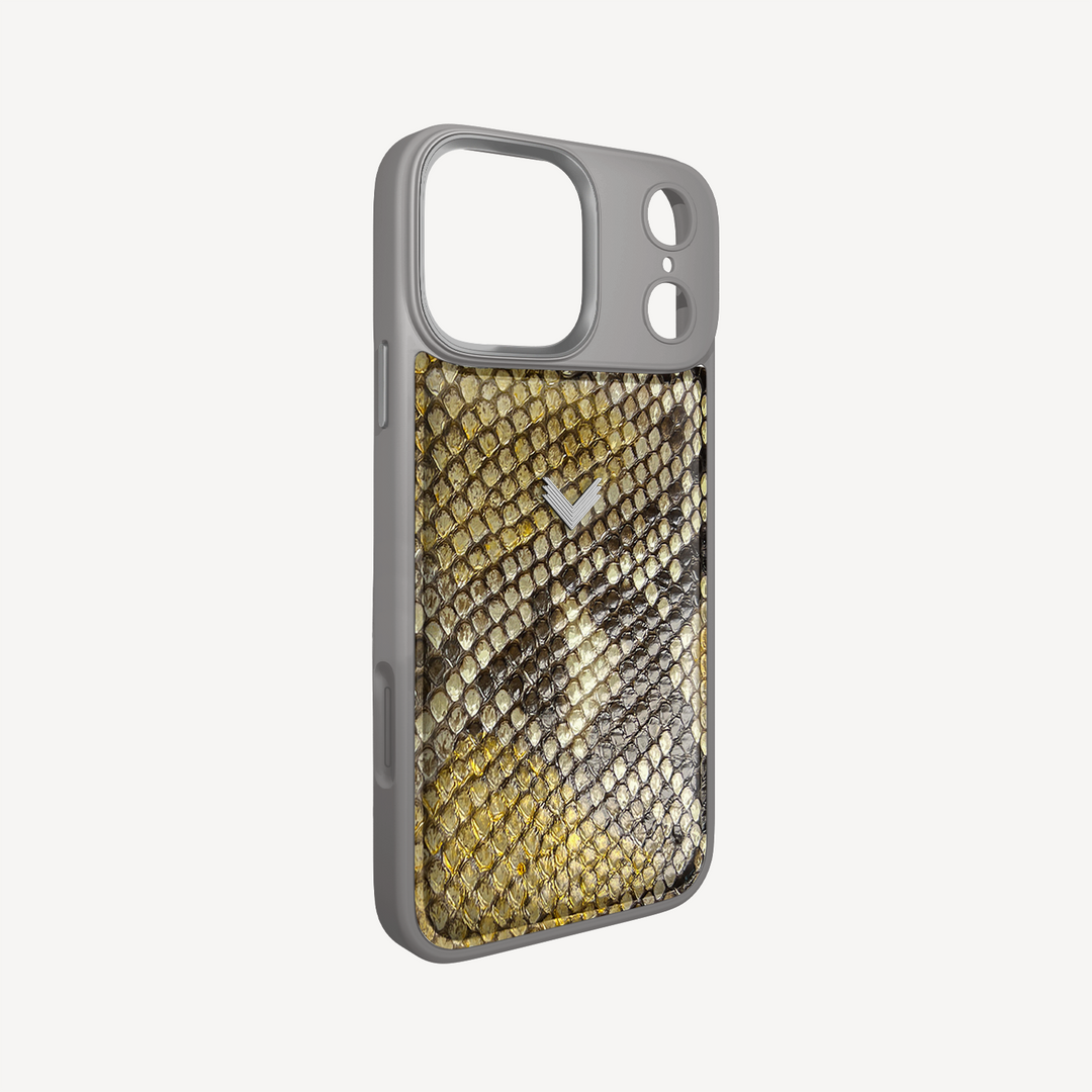 Husa Telefon iPhone 18 Pro Max, Piele Piton