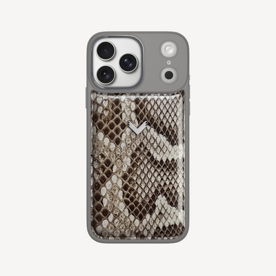 Husa Telefon iPhone 17 Pro Max, Piele Piton