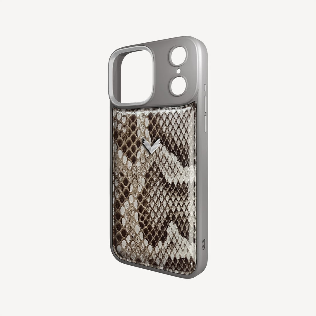 Husa Telefon iPhone 17 Pro Max, Piele Piton