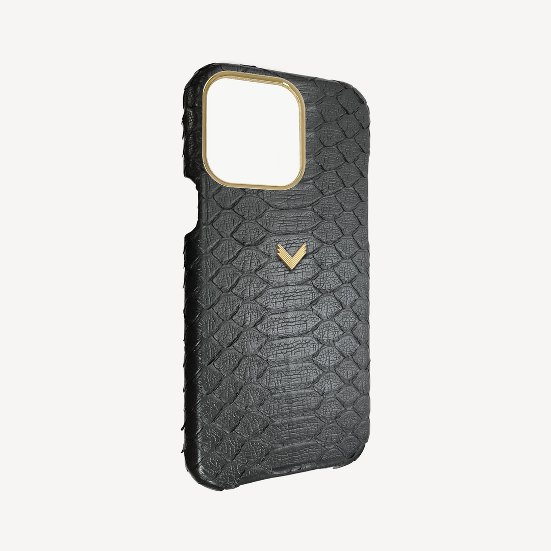 Husa Telefon iPhone 15 Pro, Piele Piton
