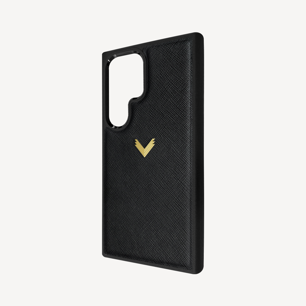 Husa Telefon Samsung S23 Ultra, Piele Saffiano