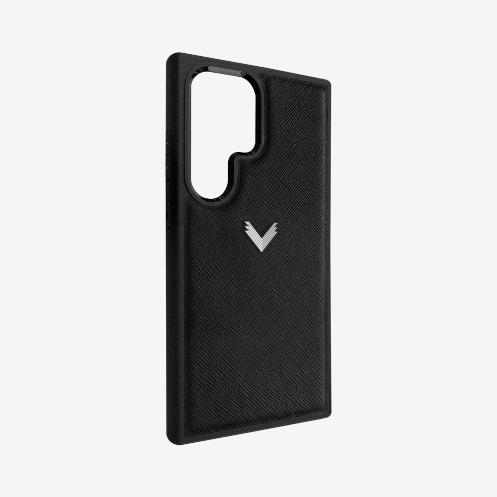 Husa Telefon Samsung S23 Ultra, Piele Saffiano