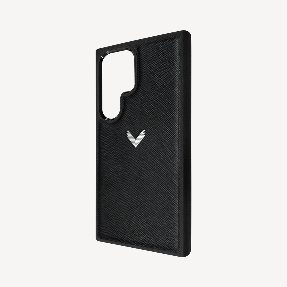 Husa Telefon Samsung S23 Ultra, Piele Saffiano
