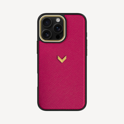 Husa Telefon iPhone 16 Pro Max, Piele Saffiano