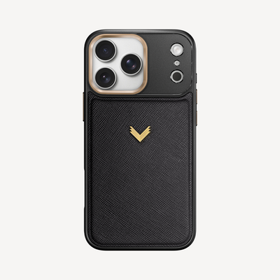 Husa Telefon iPhone 18 Pro Max, Piele Saffiano
