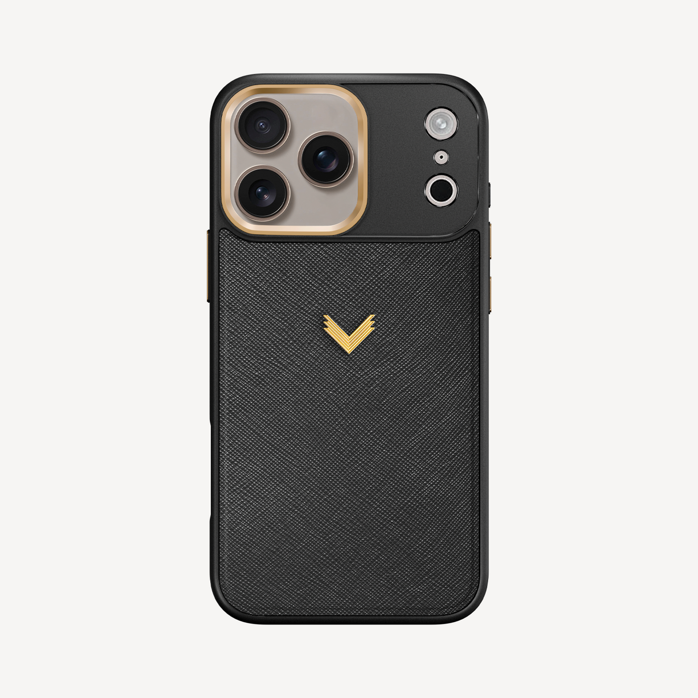 Husa Telefon iPhone 17 Pro Max, Piele Saffiano