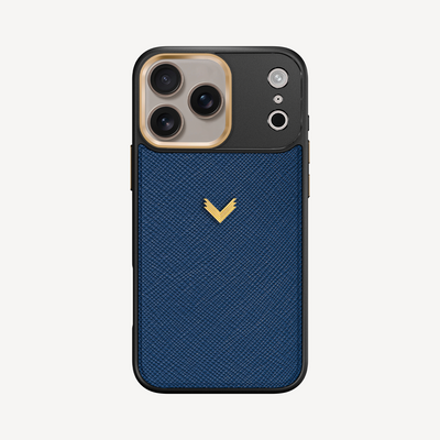 Husa Telefon iPhone 17 Pro Max, Piele Saffiano