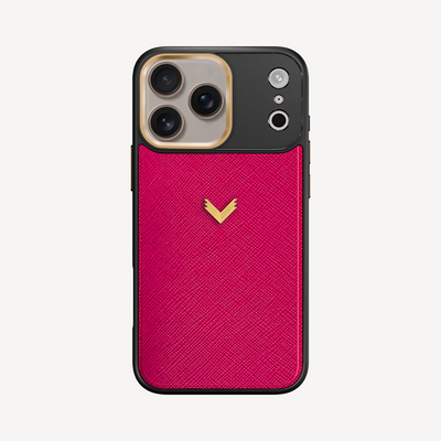 Husa Telefon iPhone 17 Pro Max, Piele Saffiano