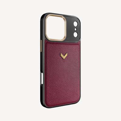 Husa Telefon iPhone 18 Pro, Piele Saffiano