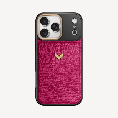 Husa Telefon iPhone 18 Pro Max, Piele Saffiano