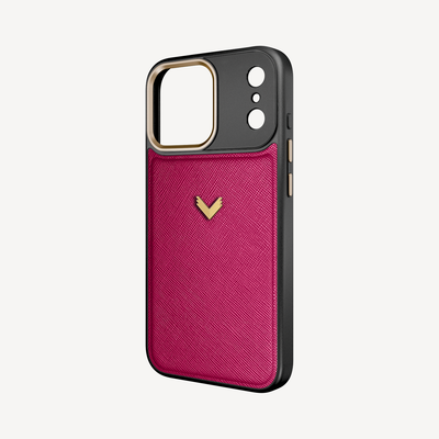 Husa Telefon iPhone 18 Pro Max, Piele Saffiano