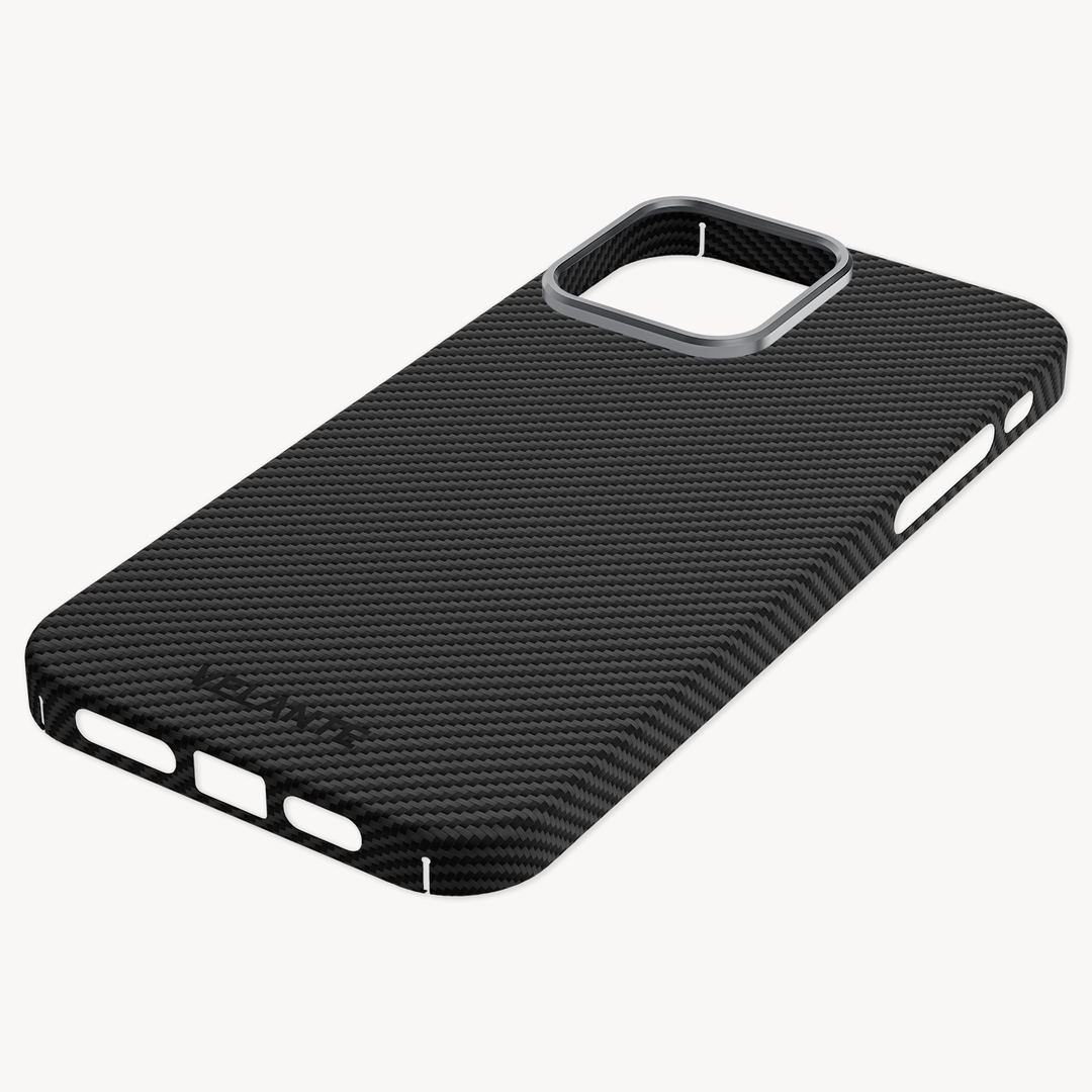 Husa Telefon iPhone 16 Pro, Fibra Aramida, Tip Kevlar, MagSafe