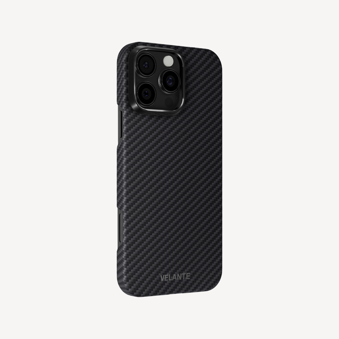 Husa Telefon iPhone 16 Pro, Fibra Aramida, Tip Kevlar, MagSafe